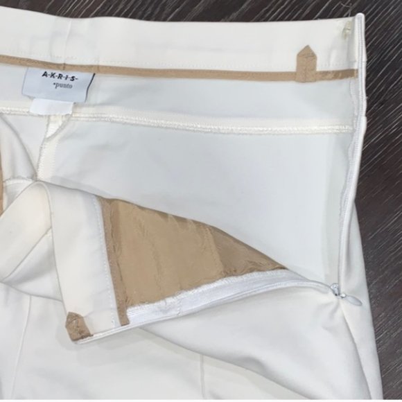 Cream Cropped Pants | 8 | EUC | Akris Punto Slim, but not skinny! - Picture 5 of 8